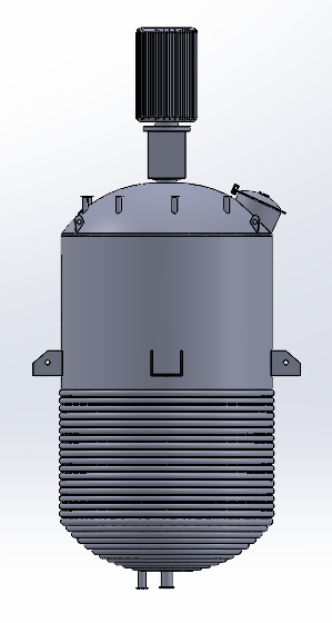 Ribbon Blender Mixer Alternate View